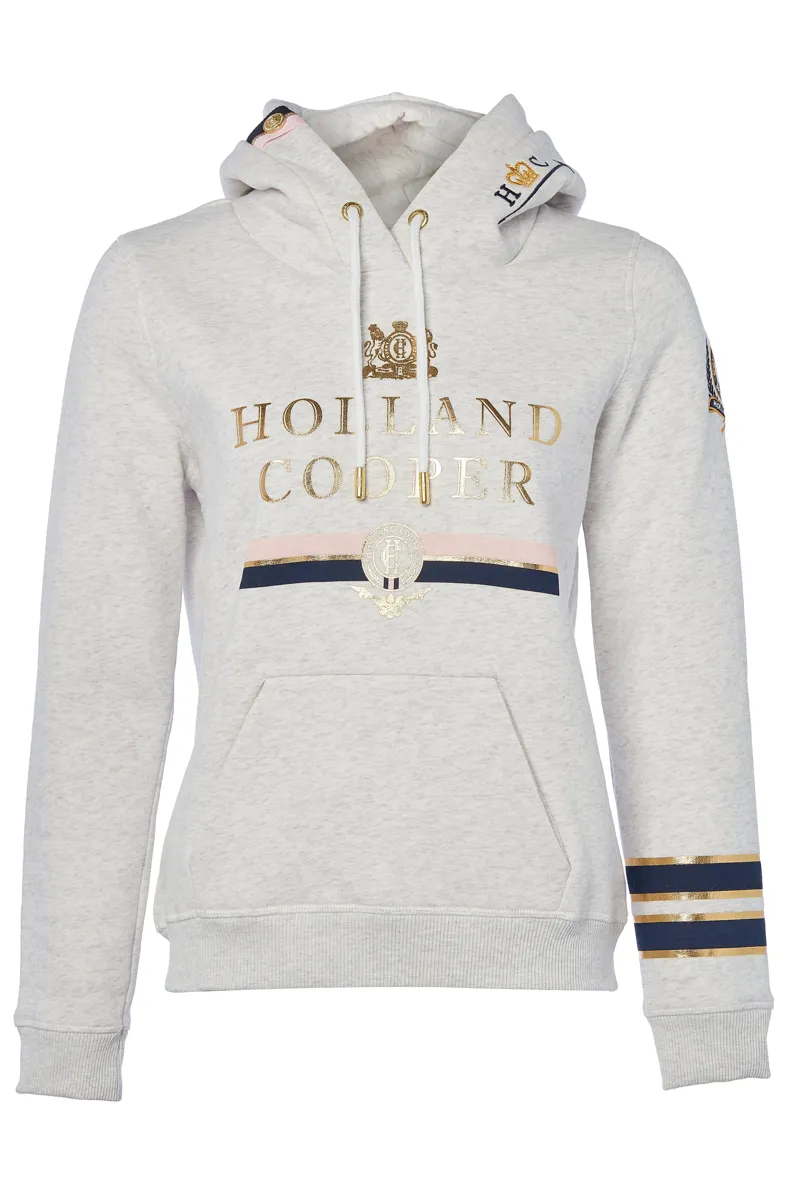 Holland Cooper Heritage Hoodie Ice Grey-6